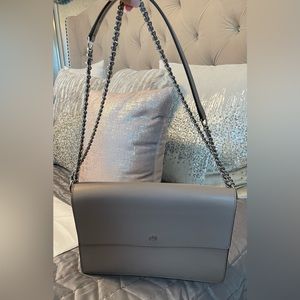Tory Burch Gray crossbody/shoulder bag